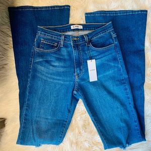 O2 denim flares!